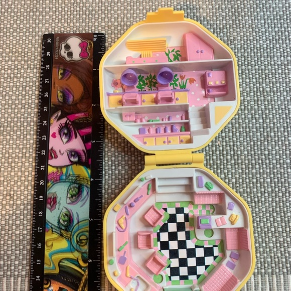 1990 Polly Pocket Vintage Polly’s Hair Salon, Bluebird - Picture 12 of 12